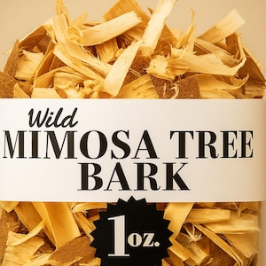 Mimosa Tree Bark (Albizia julibrissin). Mimosa Tree. Tree of Hapiness. He Huan Hua. TCM. Sustainably and Ethically Harvested.
