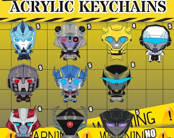 Transformers Animated Chibi Keychains