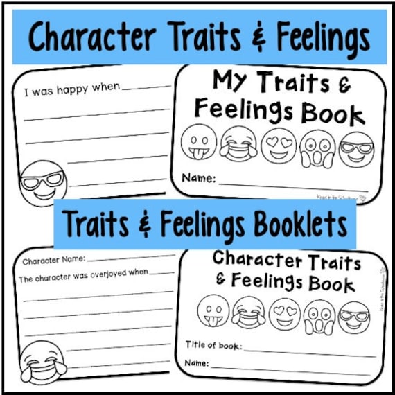 Character Traits Worksheets 3rd Grade