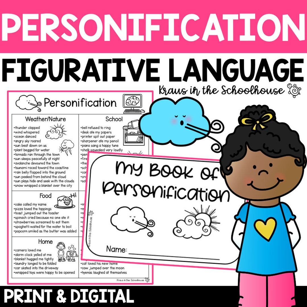 personification-worksheets-personification-printables-personification-activity-sheets-personification-posters-figurative-language-etsy