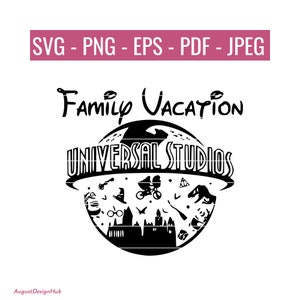 Universal Studios Svg, Universal Studios Trip, Universal Studios Shirt Svg, Universal Trip, Family Trip Svg, Family Vacation Svg,Family Trip