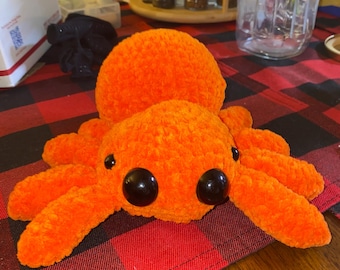 Stuffed Crochet Spider