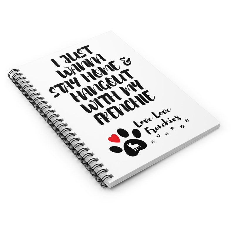 Frenchies Lover Spiral Notebook Ruled Line French Bulldog Gift Gift frenchies-lover-spiral-notebook-ruled-line-french-bulldog-gift-gift