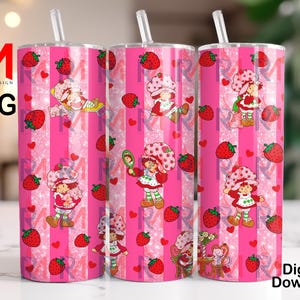 Cartoon 20 oz png digitale wrap