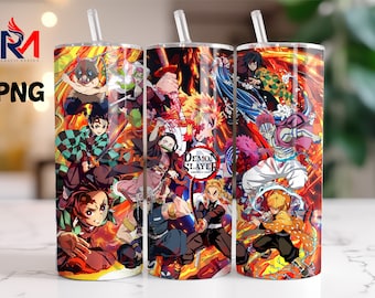 Anime 20 oz digital wrap