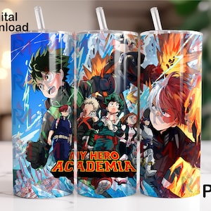 Anime 20 oz png digital wrap