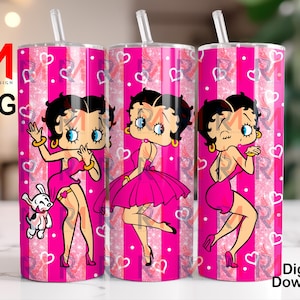 Cartoon 20 oz png digitale wrap