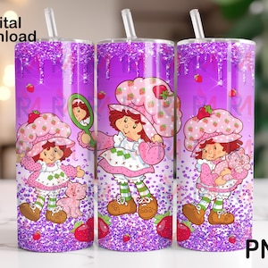 Cartoon 20 oz png digitale wrap