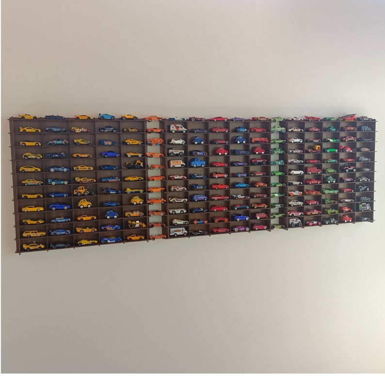 164 Toy Car Wall Shelf for 187 Cars,hotwheels,matchbox Compatible