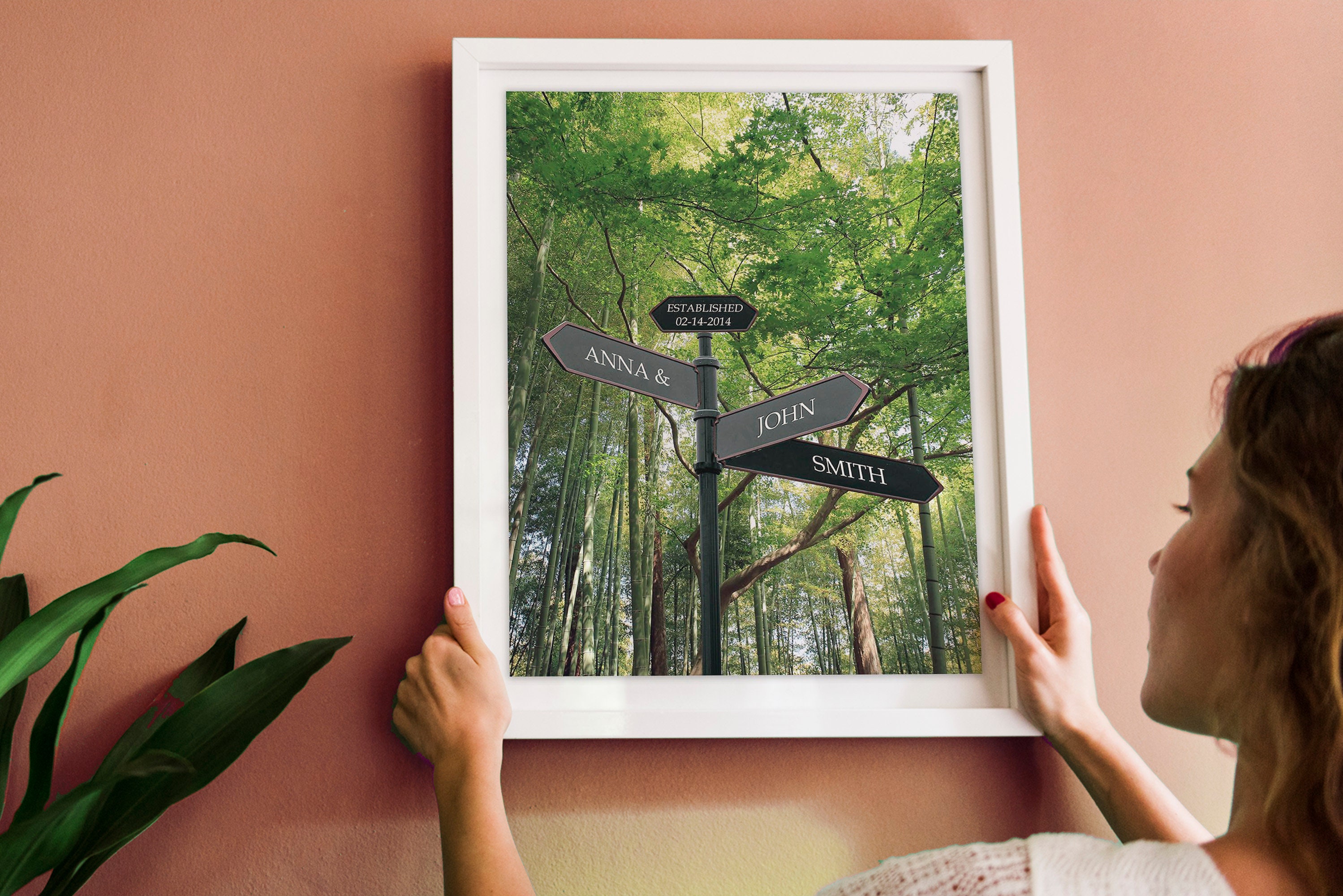 Personalized Intersection Sign, Custom Anniversary Gift, Personalized ...