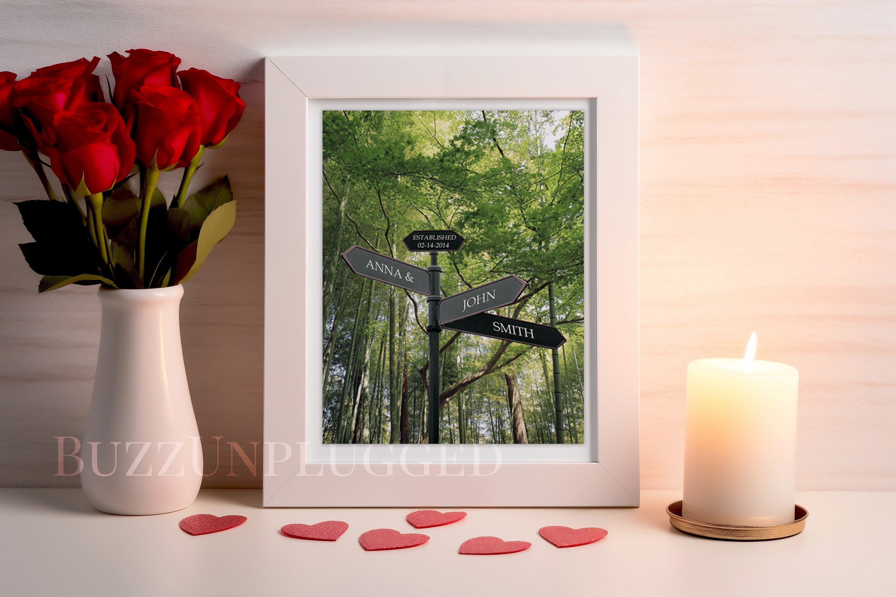 Personalized Intersection Sign, Custom Anniversary Gift, Personalized ...