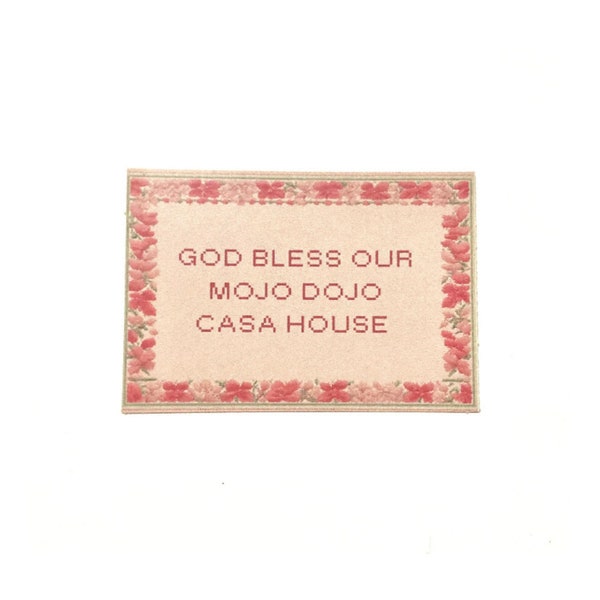 God Bless Our Mojo Dojo Casa House Sticker