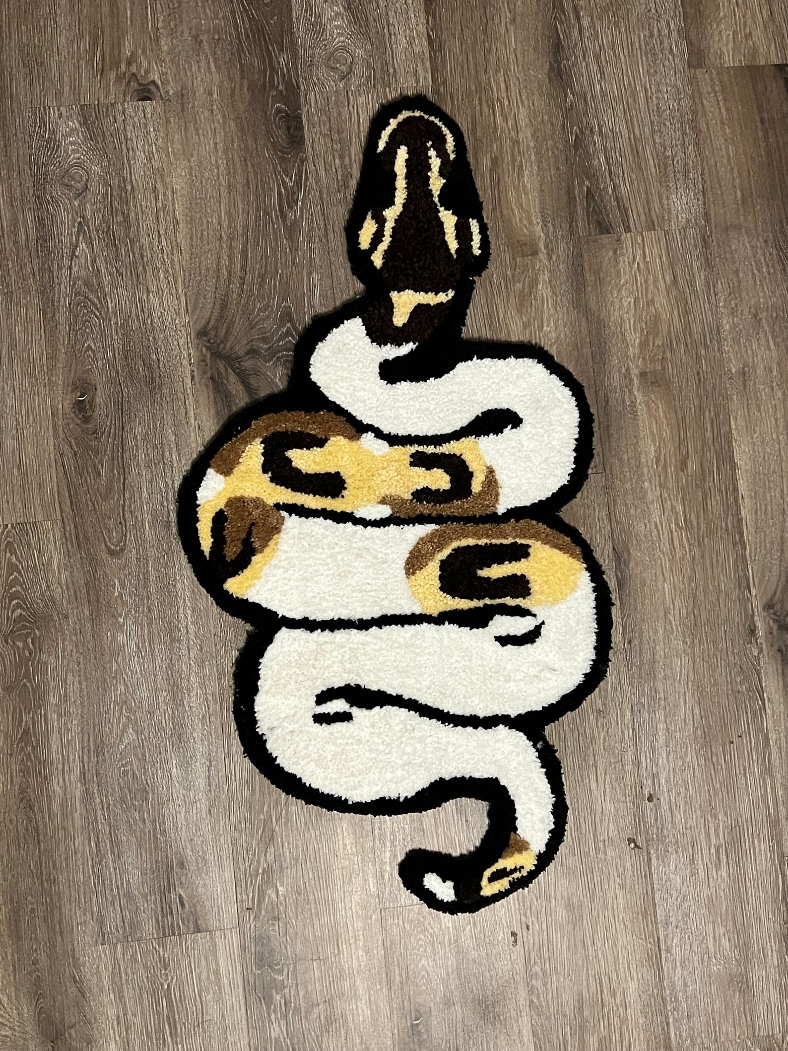 Ball Python Rug (customization Available) - Etsy