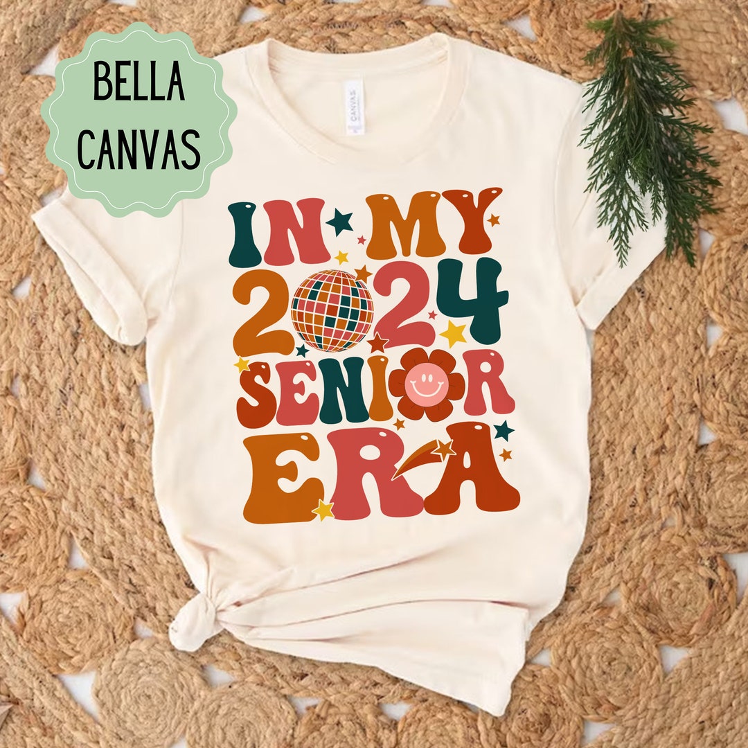 In My 2024 Senior Era Shirt, Senior Class of 2024 Shirt, Retro Senior ...