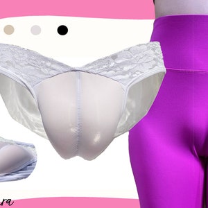 LINRA Gaff Underwear Sponge Camel Toe Brief Gaff for Transgender Women, Drag Queens & Cosplay