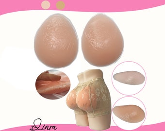 LINRA 1000g Self-Adhesive Silicone Padded Women Butt Hip Up Padded Enhancer Push Up Butt Lifter Enhancer Thickness 5cm/1.96 inches