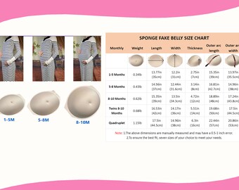Faux Ventre De Grossesse Léger Éponge Mémoire De Forme - Accessoire Cosplay Film Costume