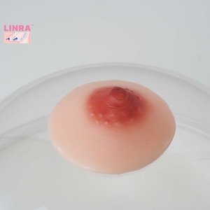 Cache-tétons, sein sexy, prothèse en silicone, tétons adhésifs amovibles, réutilisable, lavable, travestissement, drag queen, n° 18 (la paire)