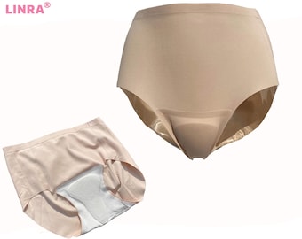 LINRA Avoid Camel Toe Proof Thong Camel Toe Concealer Pad Panty Invisible Guard for Women Bikini Brief Underwear,2 Styles