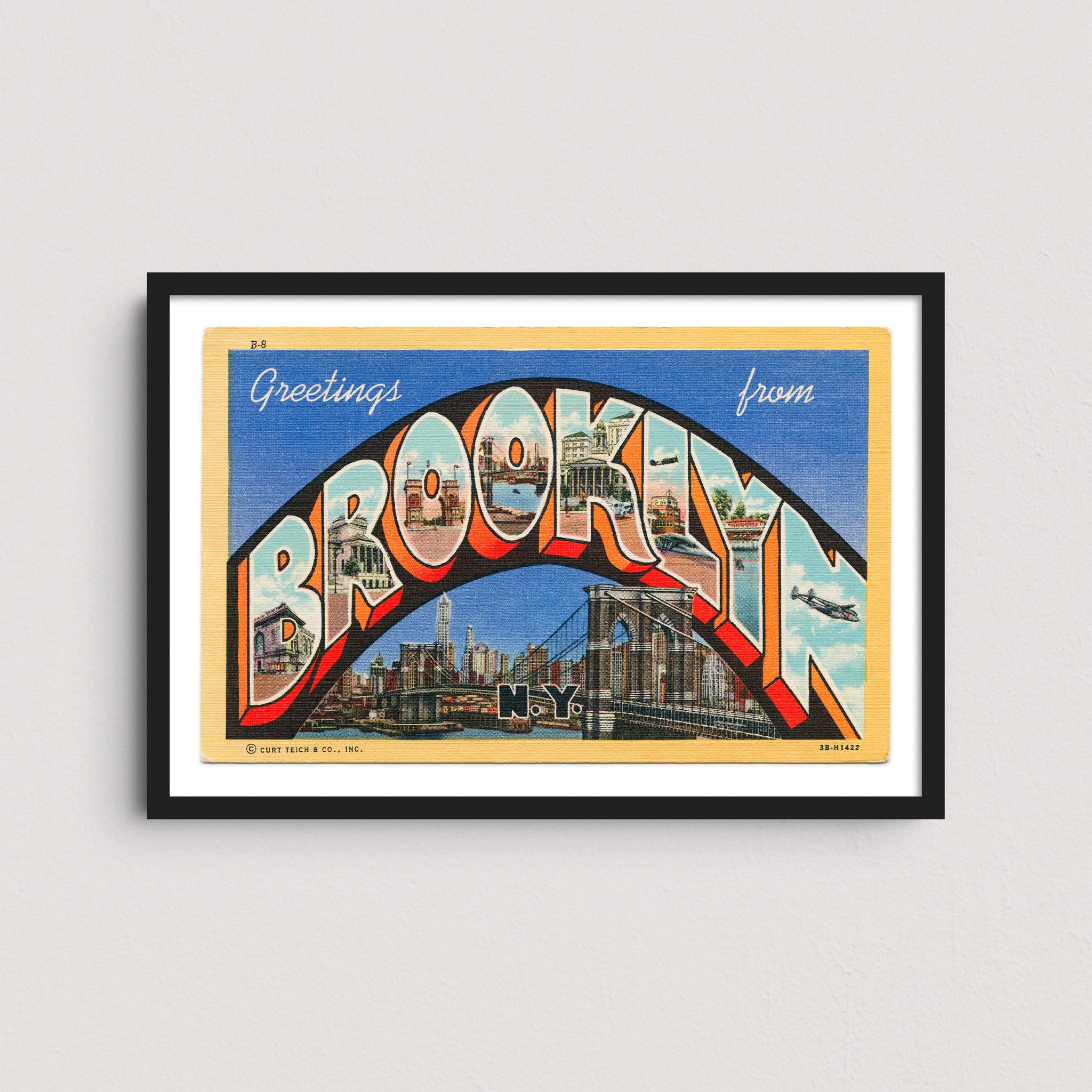 A. WITTEMANN　お土産の本とポストカード ニューヨーク州ブルックリン Vintage Postcards Brooklyn Ny - Etsy