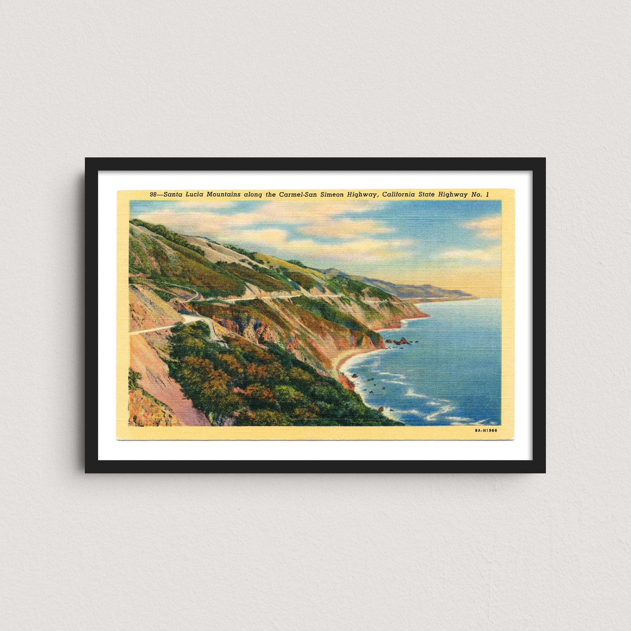 Pacific Coast Highway Postcard - Etsy