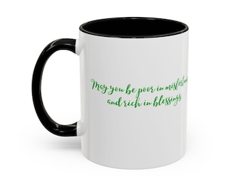 Taza de café con bendiciones irlandesas, 325 ml