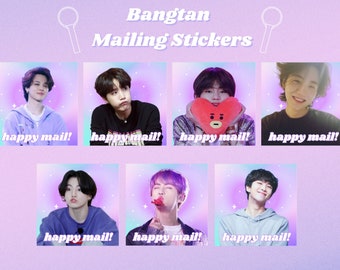 BTS Mailing Stickers