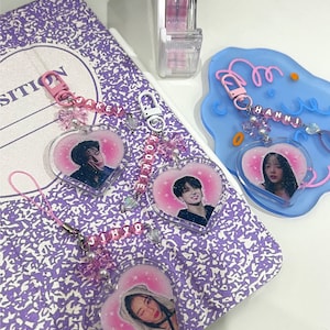 K-pop Coquette Keychains |Customizable|