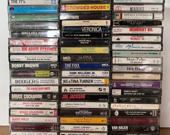 Hip Hop, R&B, Rap, Classic Rock, Rock, Alternative, Country, Pop, Soundtrack, 80's, 90's + More Cassettes - Tested and Working