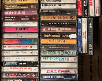 Hip Hop, R&B, Rap, Classic Rock, Rock, Alternative, Country, Pop, Soundtrack, 80's, 90's + More Cassettes - Tested and Working