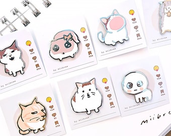 MORE TikTok meme cats | 1.25 inch Enamel pins