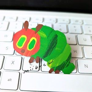 Hungry Caterpillar | 3 inch Vinyl sticker Children&#39;s picture book