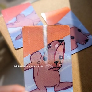 Tiktok meme cats | credit card Lenticular cover image 1