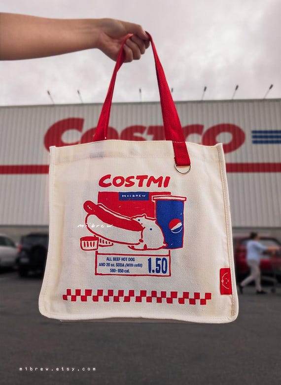 Costco Glizzy | Book Tote Bags - Etsy