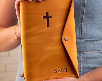 Personalized Leather Prayer Journal | Christian Journals for Women | Spiritual Journal | Confirmation Gifts