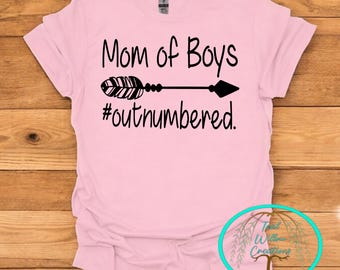 Boy Mom T-Shirt Multi Image Listing