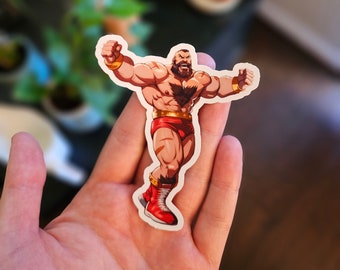 Zangief - Personaje de Street Fighter - Diseño original