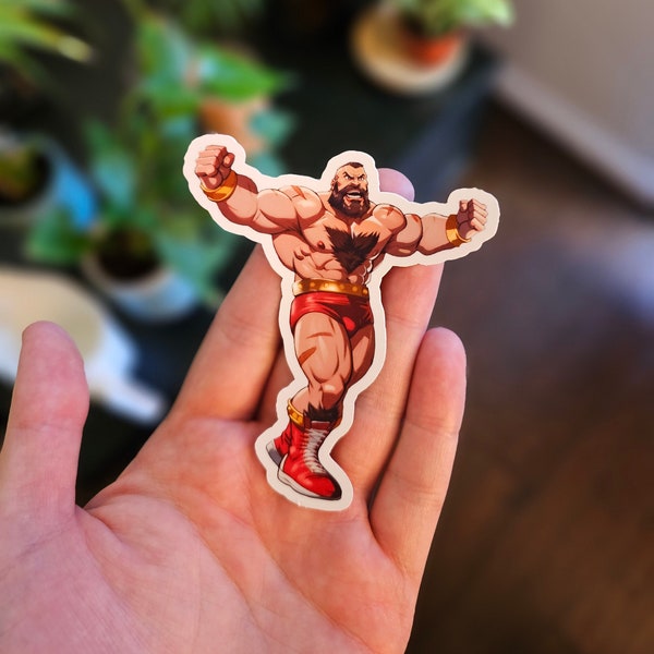 Zangief - Street Fighter Character - Original Design