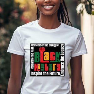 Schwarzes Geschichtsmonat-Sweatshirt: Panafrikanischer Stolz Unisex-T-Shirt