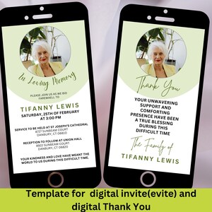 Funeral Invite Template Funeral Announcement Memorial Service Funeral Invite Template Funeral Announcement Memorial Service