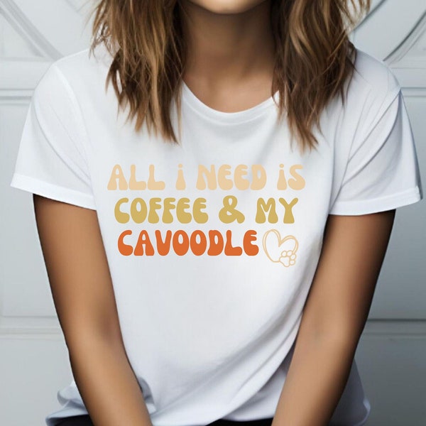 Cavoodle cane Tshirt cane divertente Tshirt amanti degli animali Tshirt cane Tshirt unisex cane Tee amanti dei cani Tshirt cavooodle cane Natale Tshirt compleanno