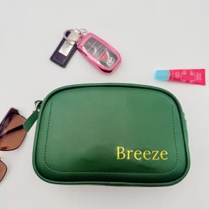 Bolso pequeño personalizado para mujer, bolso bandolera de piel vegana, bolso bandolera, bonito bolso de hombro, regalos personalizados para ella