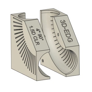 4&quot; / 101.6mm Mandrel Bend Pipe Cut Jig (Digital file)