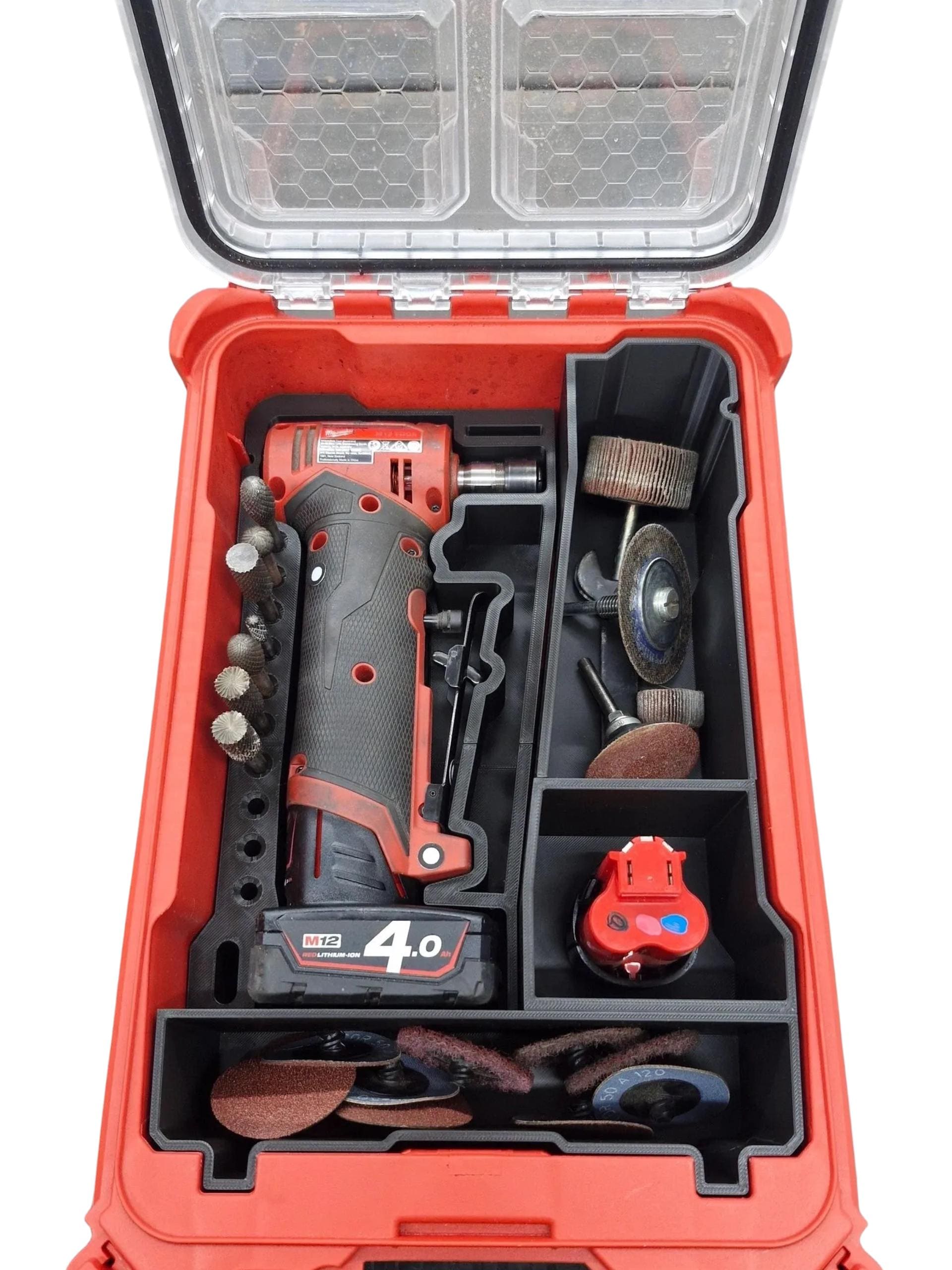 Inserto para amoladora angular de ángulo recto Milwaukee Packout M12