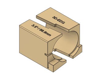 Plantilla de corte para tubos de admisión y escape de 3,5" (88,9 mm) (archivo digital)