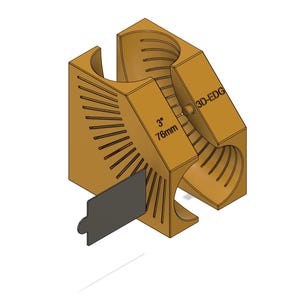 Dispositivo di taglio per tubi piegati a mandrino da 3" / 76,2 mm (file digitale)