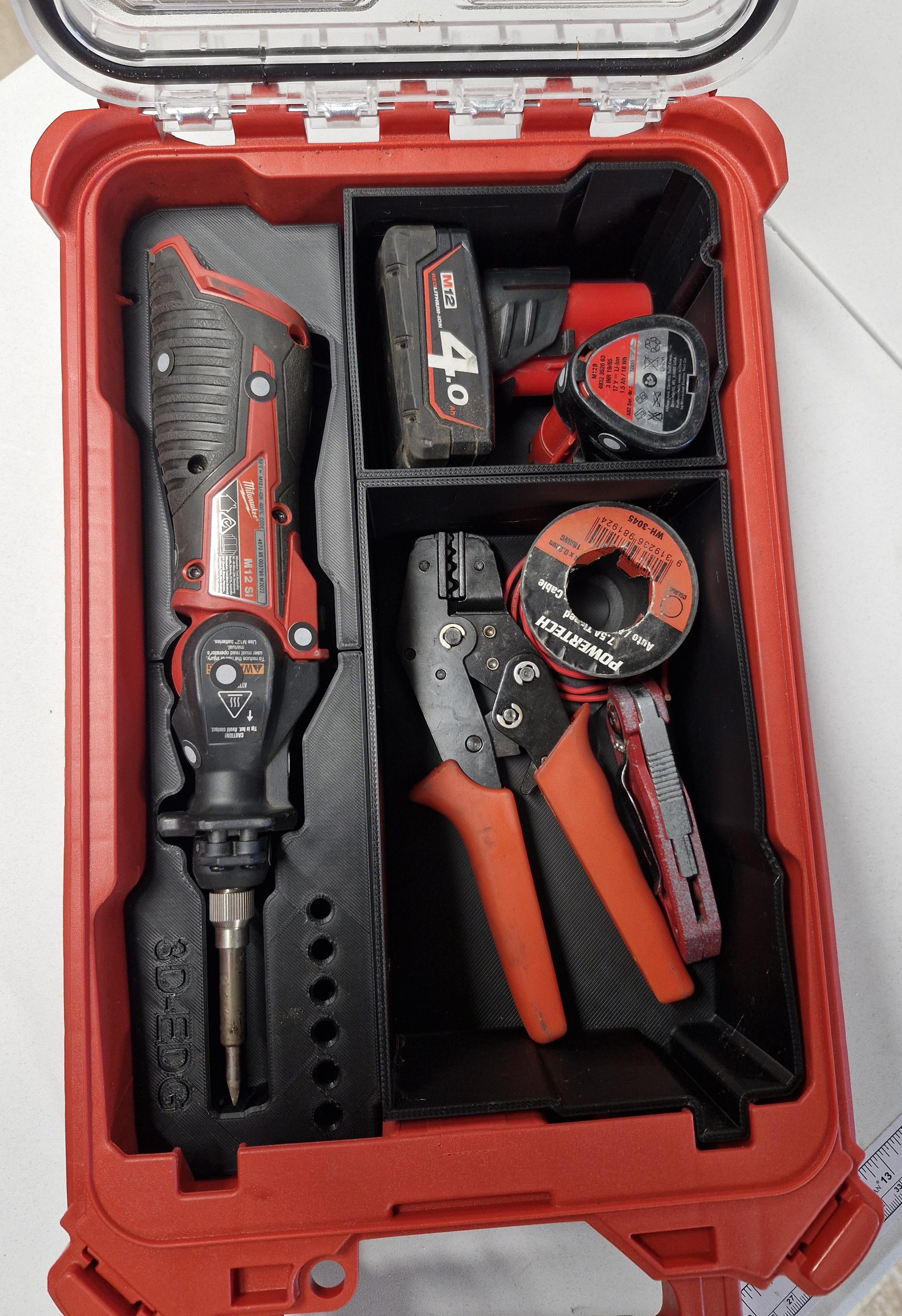 M12 Soldering Iron Insert Milwaukee Packout Organiser - Etsy