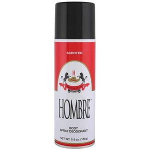 Hombre Red Deodorant Body Spray Classic for Men 5.5oz
