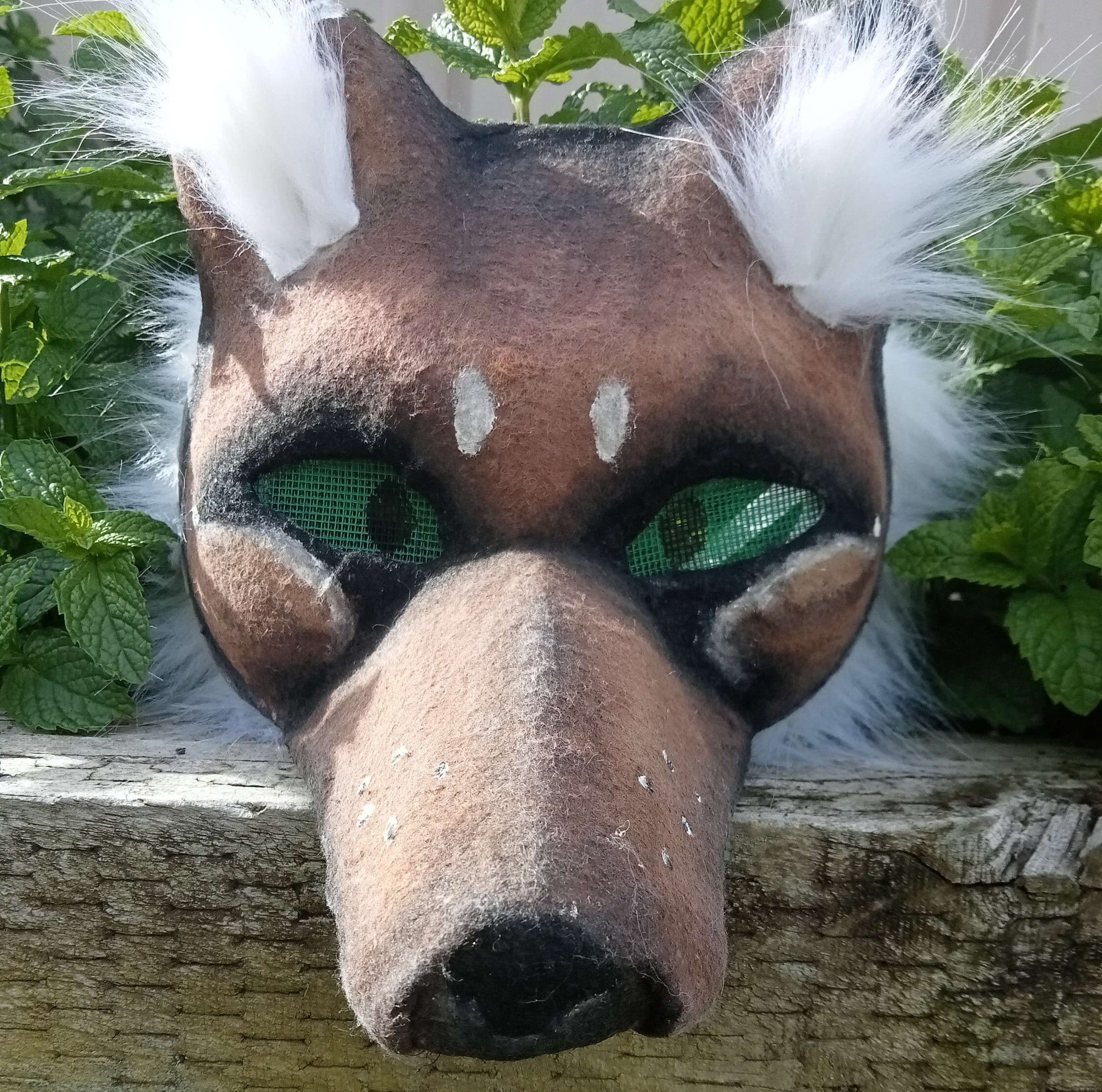 Wolf Therian Mask Digital Pattern for EVA Foam With Video Tutorial