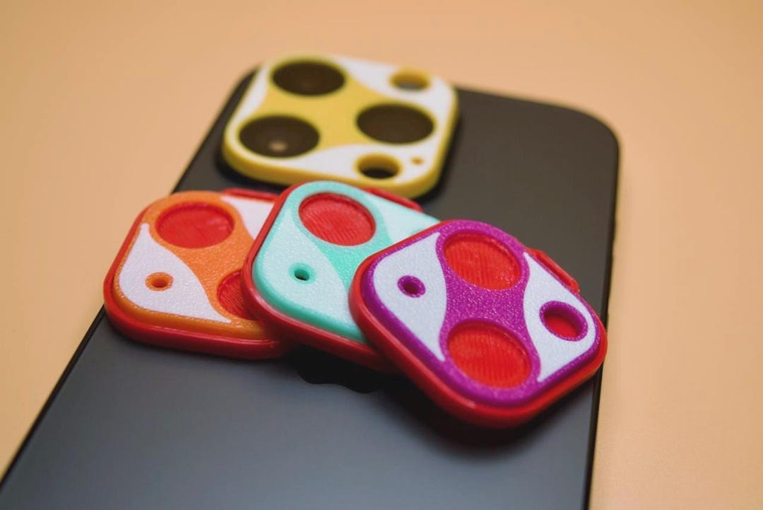 Iphone Custom IPhone Custom Case Decal, Personalized Camera Cover, Colorful Phone ...